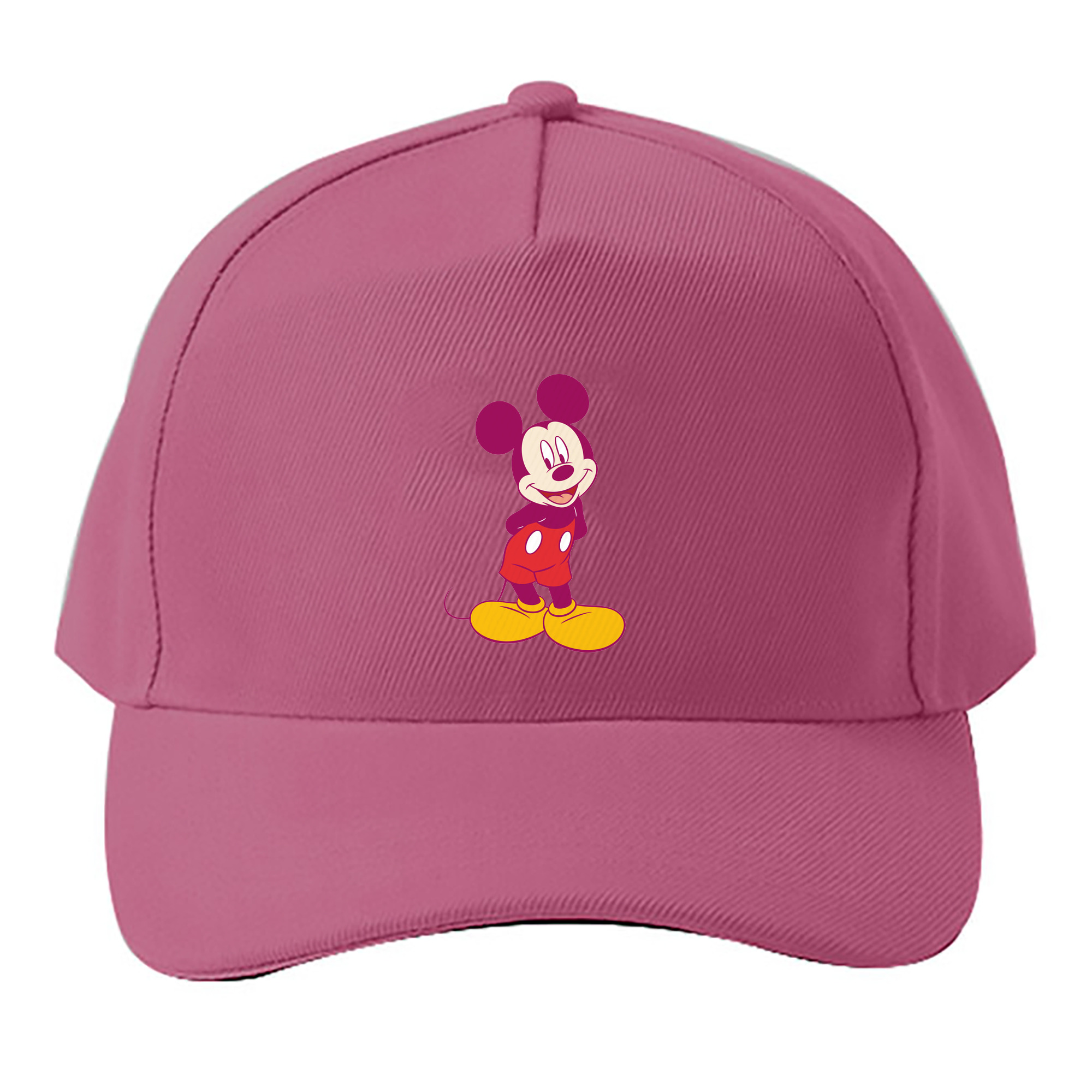（画像用） ミッキーマウス Mickey Mouse ベースボールキャップ 綿100％ 男女兼用 帽子 スポーツ